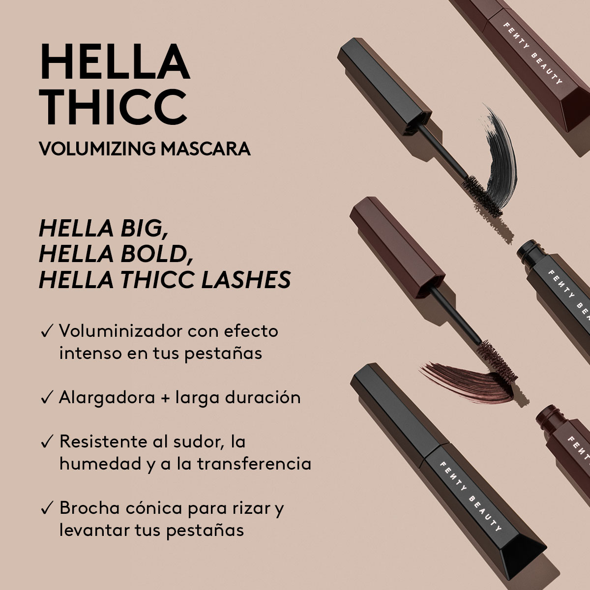HELLA THICC VOLUMIZING MASCARA (MÁSCARA DE PESTAÑAS)